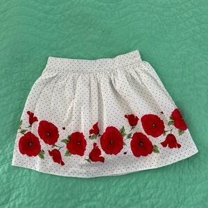Size 4 ladybug skirt vintage bloom VGUC